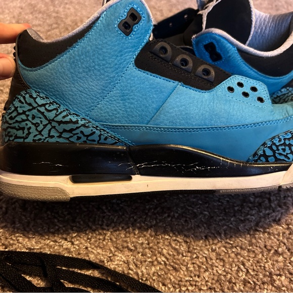 Jordan 3 powder blue - Picture 10 of 12